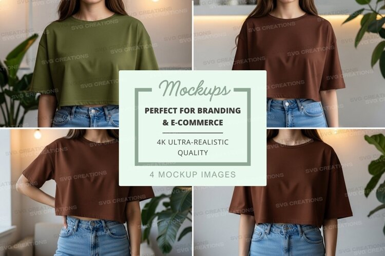 Casual crop tops collection example image 1