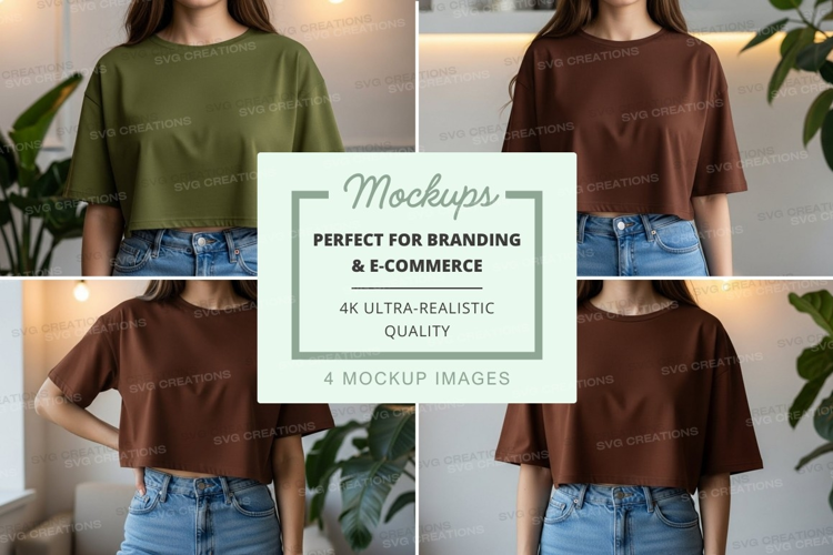 Casual crop tops collection