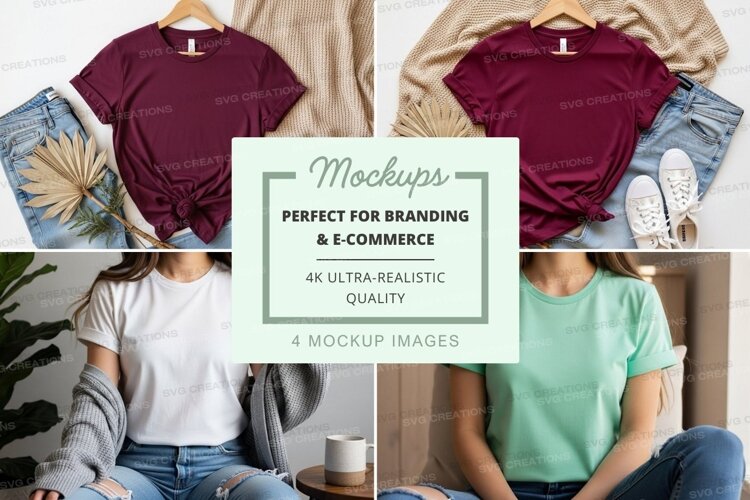 Casual summer fashion mockup example image 1