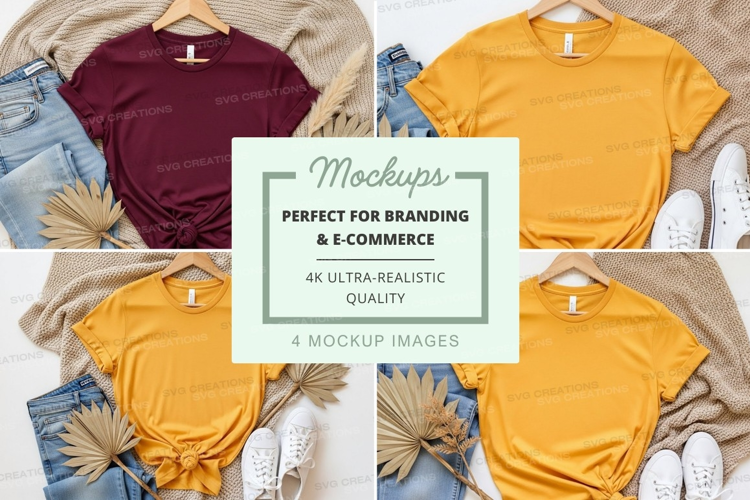 T-shirt mockup collection