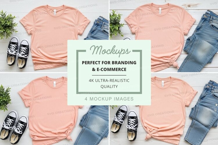 Casual summer outfit mockup example image 1