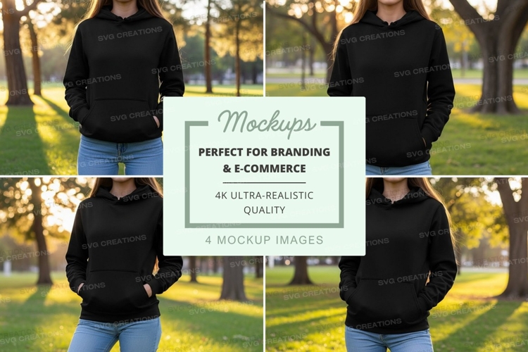 Park hoodie mockup