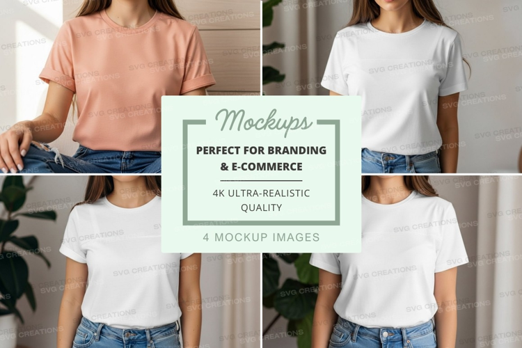 T-shirt mockup collection