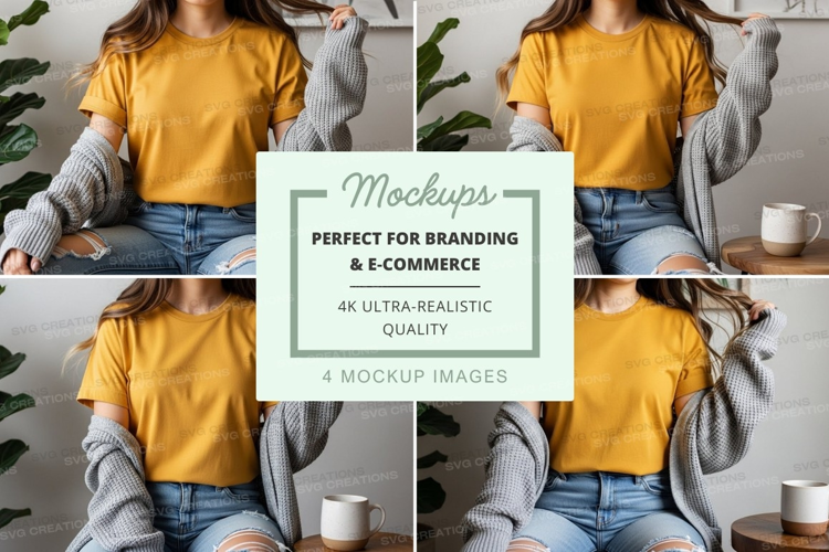 Casual comfort mockup