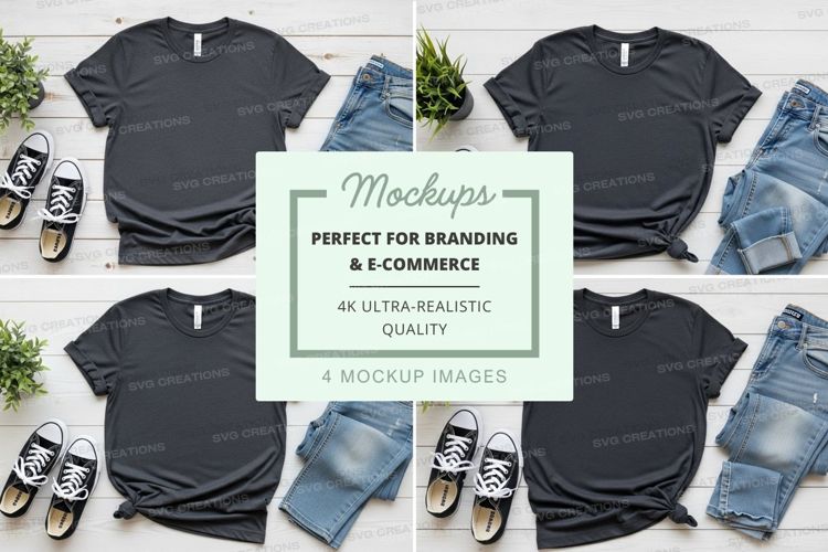 Casual outfit mockup