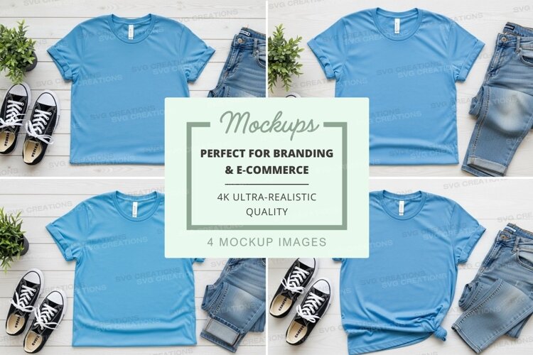 Casual summer outfit mockup example image 1