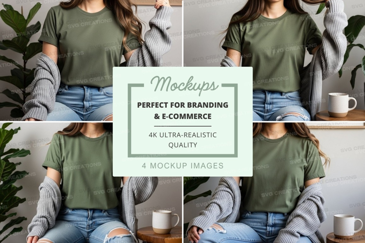 Casual comfort mockup