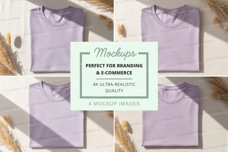 Lavender t-shirt mockup example image 1