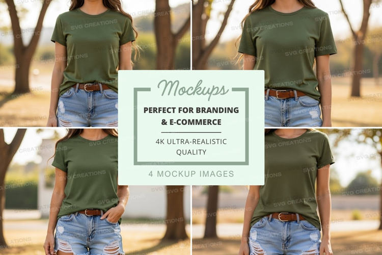 Casual outdoor fashion mockup