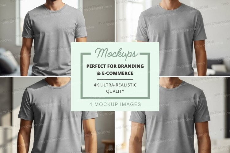 T-shirt mockup example image 1