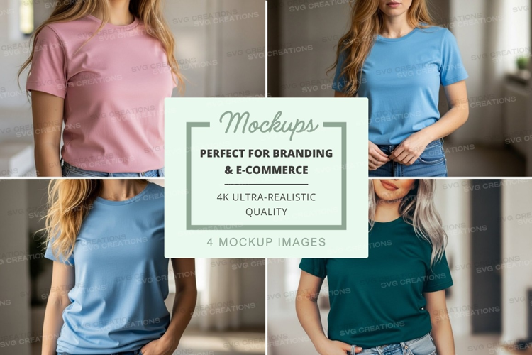 T-shirt mockup collection