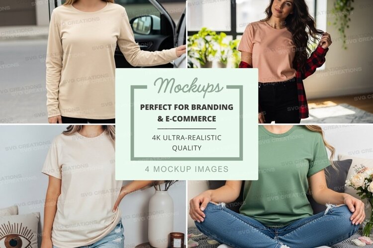Group of friends mockup example image 1