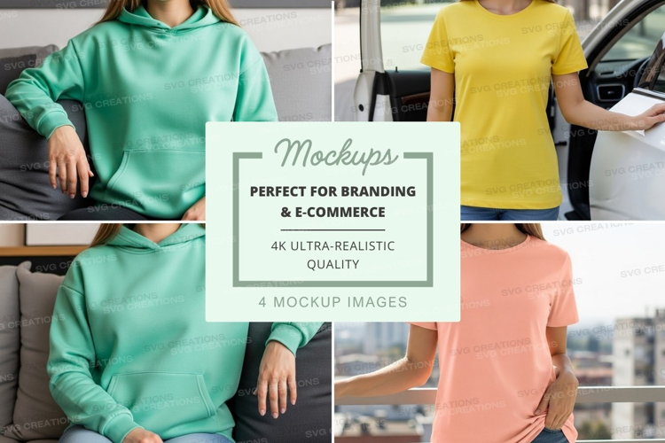 Casual wear mockup