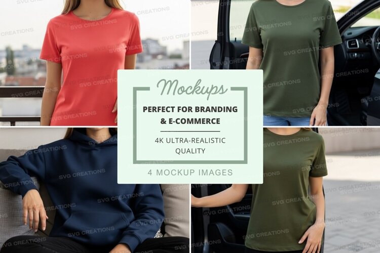 T-shirt mockup example image 1