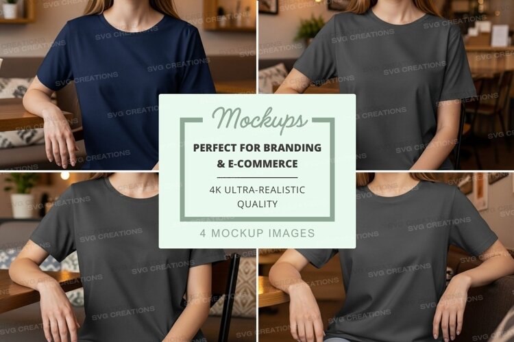 T-shirt mockup example image 1