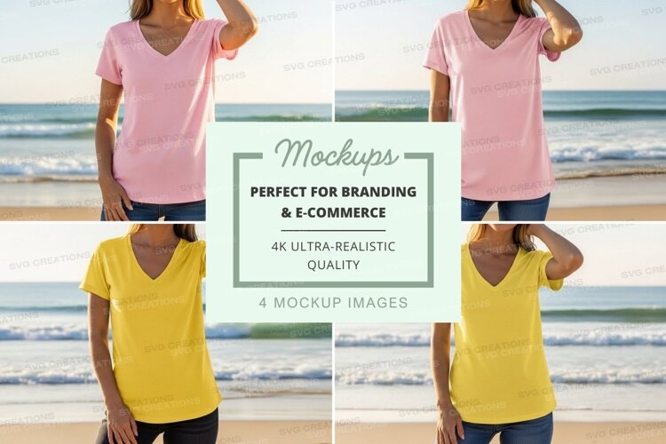 Beach workout mockup example image 1