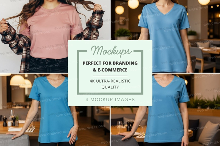 Casual dining mockup