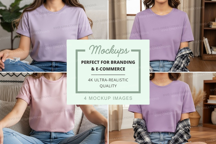 Casual relaxation mockup