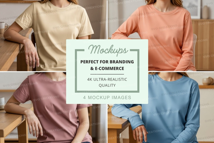 T-shirt mockup collection