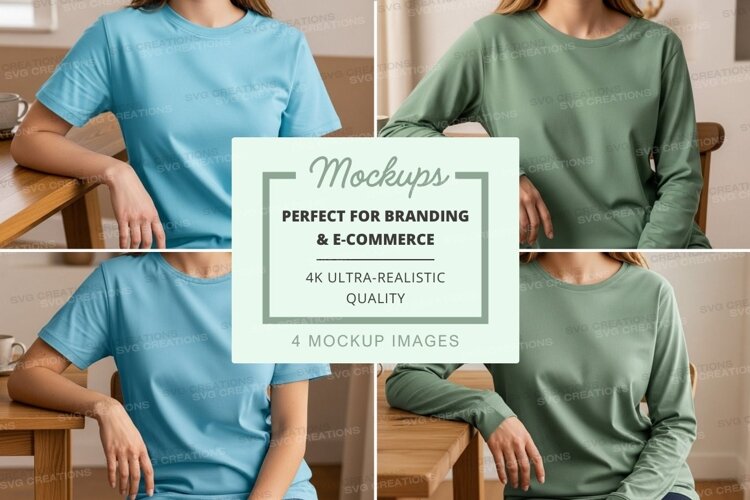 T-shirt mockup example image 1
