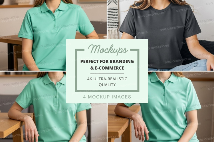 Polo shirt mockup