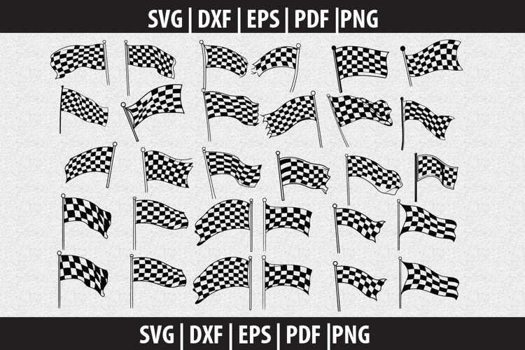 Racing Flag Svg Image 2
