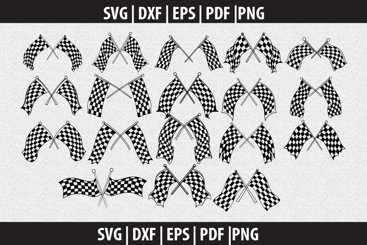 Racing Flag Svg Image 3