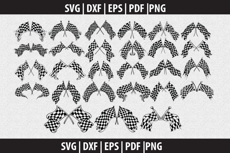 Racing Flag Svg Image 5