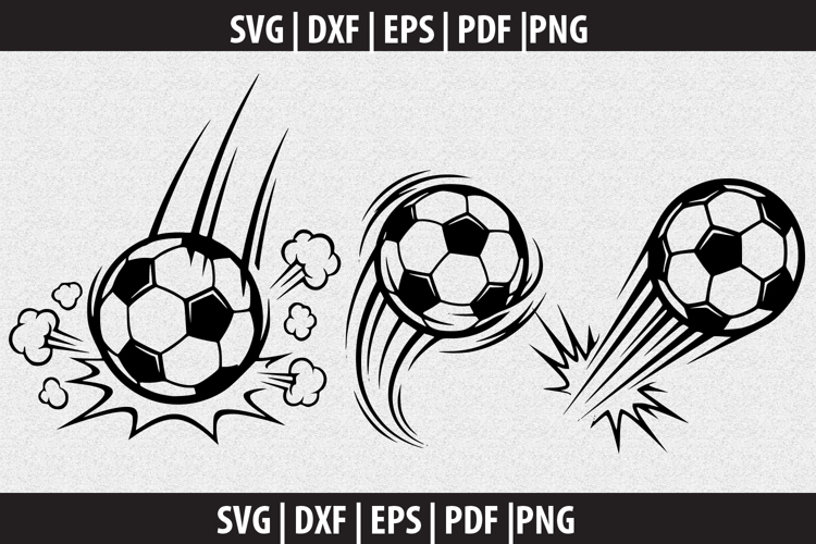 Soccer Ball Motion SVG design