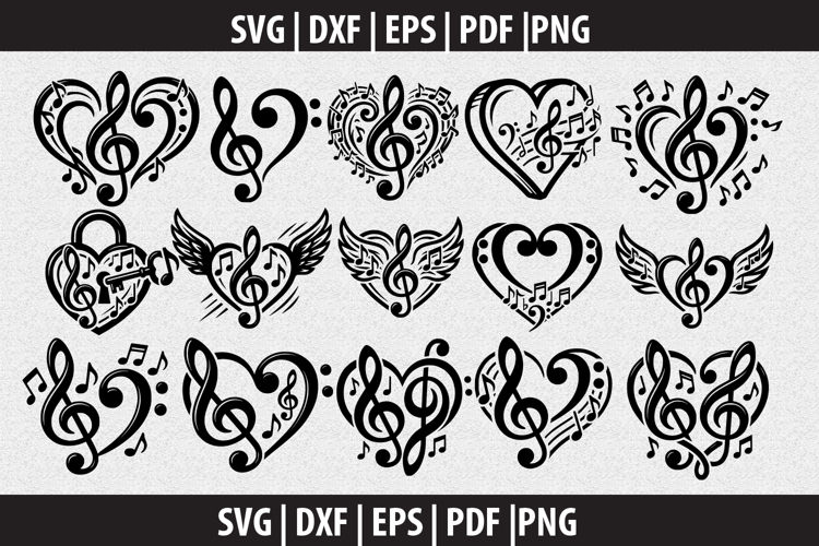 Treble clef notes SVG | Marching Band Shirt |Music Notes