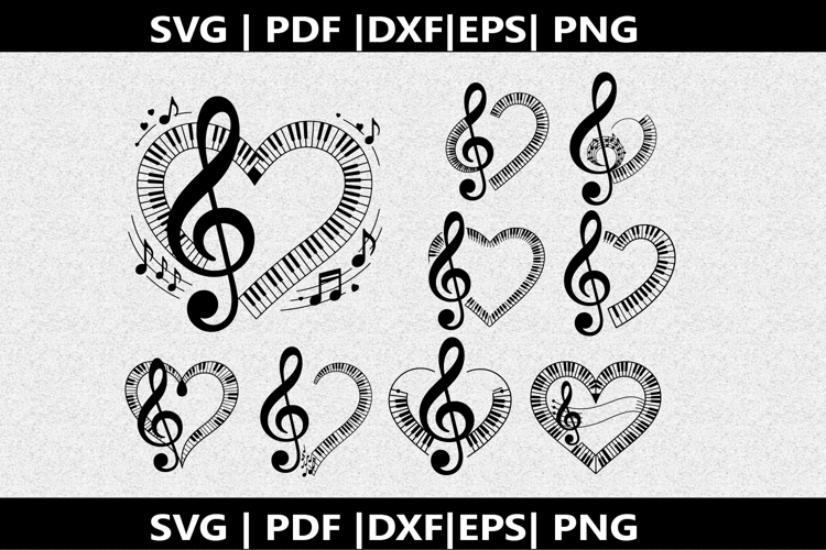Treble clef notes SVG | Marching Band Shirt |Music Notes