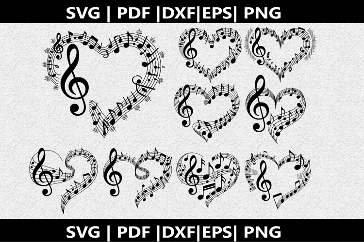 Treble clef notes SVG | Marching Band Shirt |Music Notes
