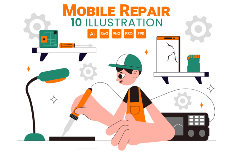 Phone Illustration Image 9