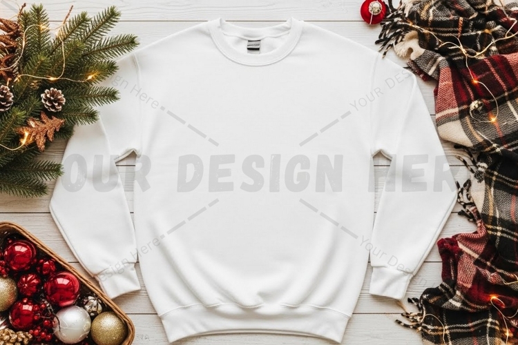 White Tshirt Mockup Image 11