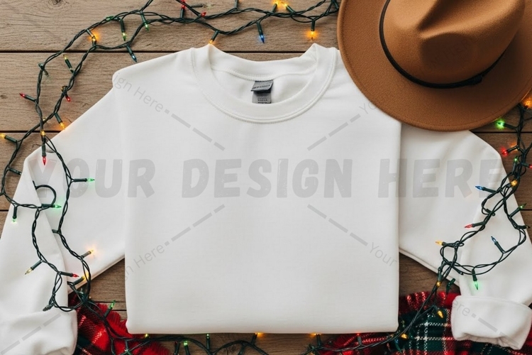 White Tshirt Mockup Image 23