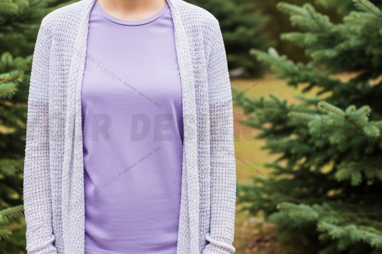 White Tshirt Mockup Image 4