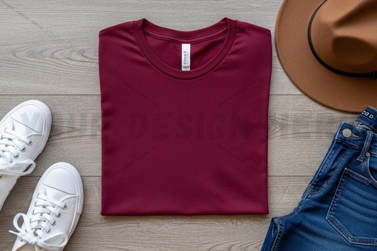 White Tshirt Mockup Image 4