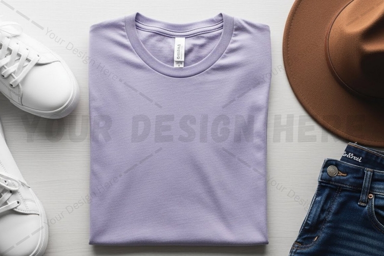 White Tshirt Mockup Image 8