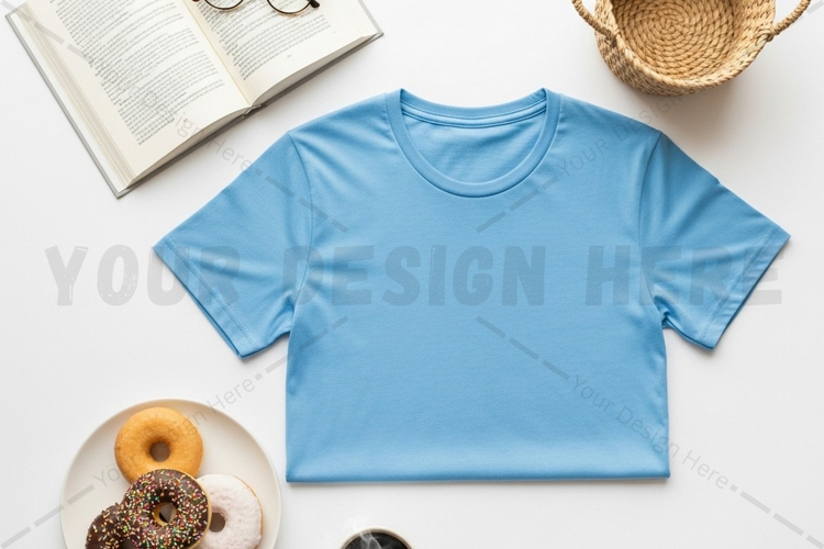 Casual hoodie t-shirt mockup design