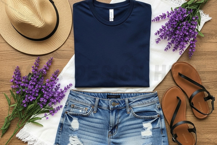 Pink hoodie t-shirt mockup design