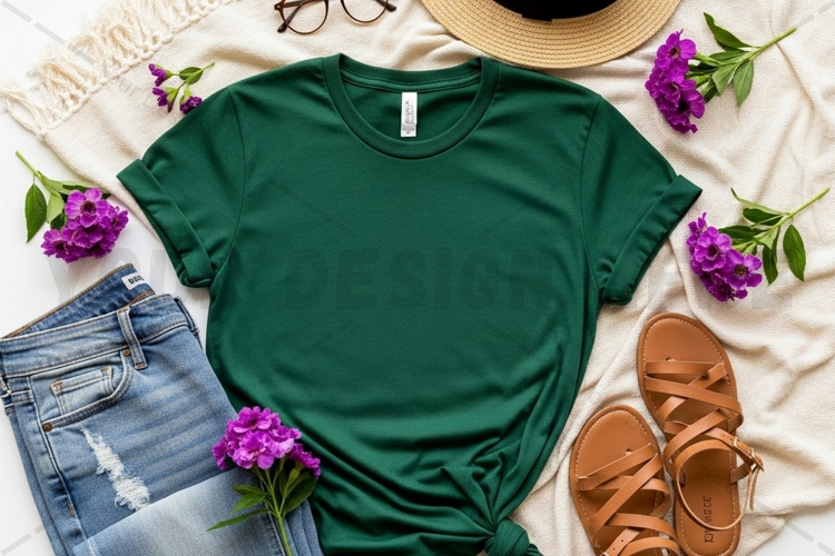 Vibrant orange hoodie with casual outfit mockup design