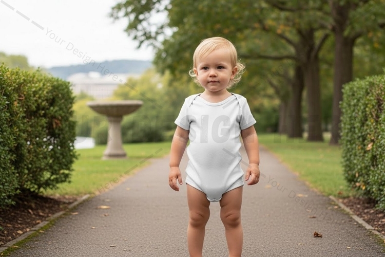 White Tshirt Mockup Image 11