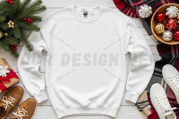 White Tshirt Mockup Image 5