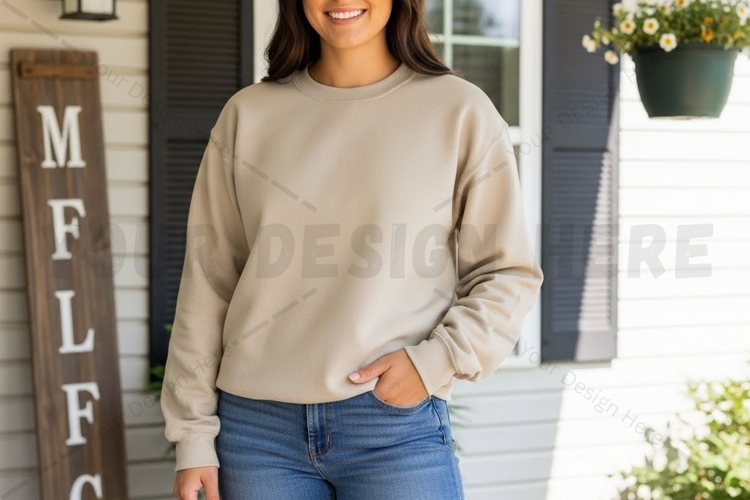 Sweatsuit Mockup Image 8