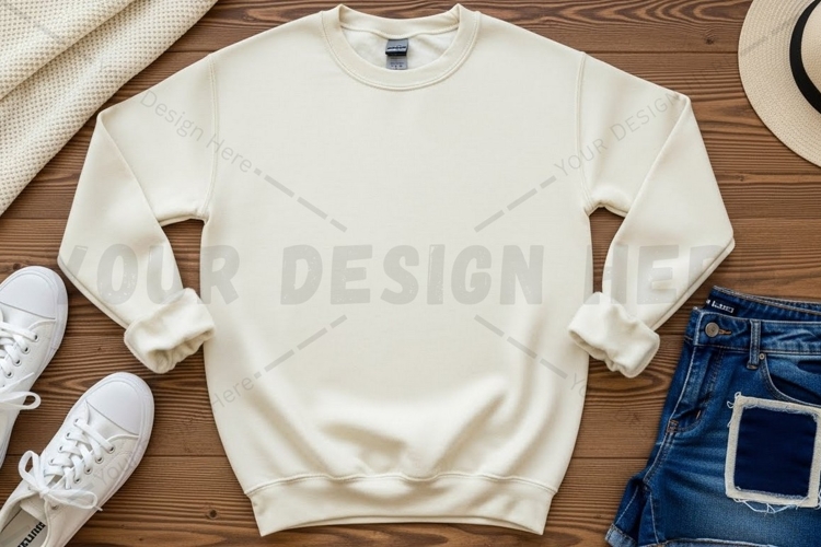 White Tshirt Mockup Image 3