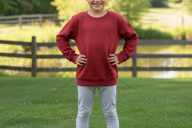 Sweatsuit Mockup Image 19