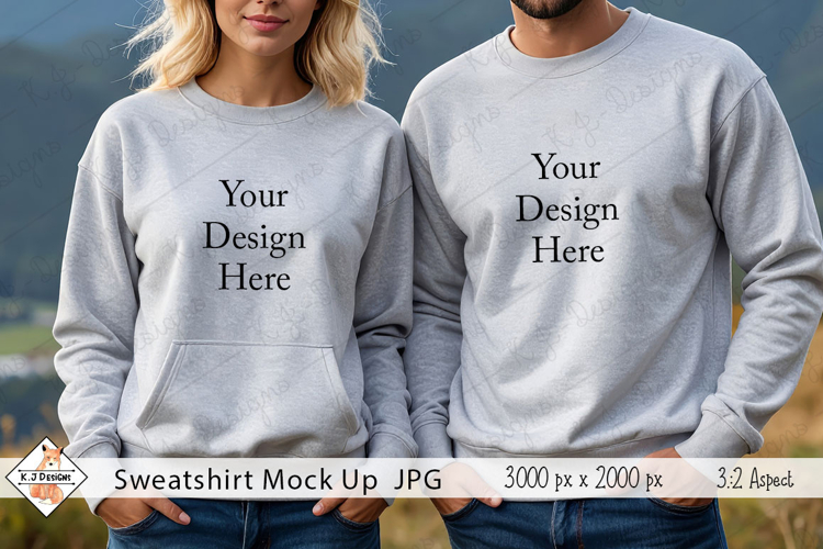 Country Sweat Shirt Mock Up Photo JPG | Background