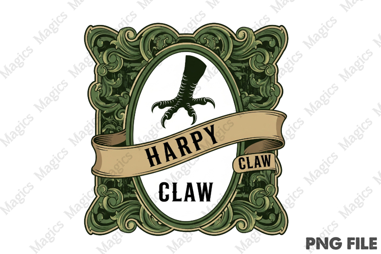 Potion Apothecary Label PNG Sublimation