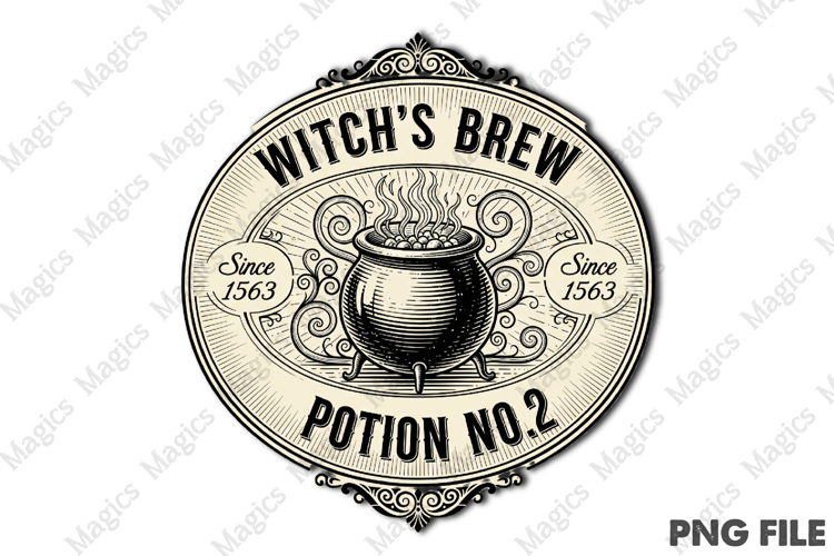 Potion Bottle Labels Sublimation