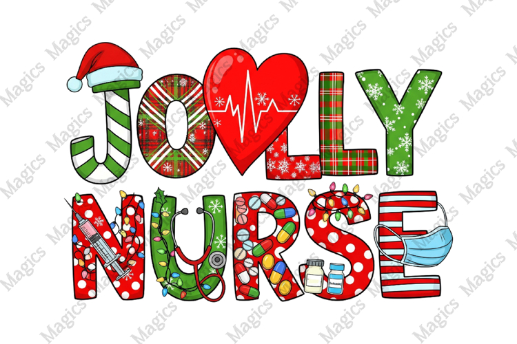 Christmas Jolly Nurse Png